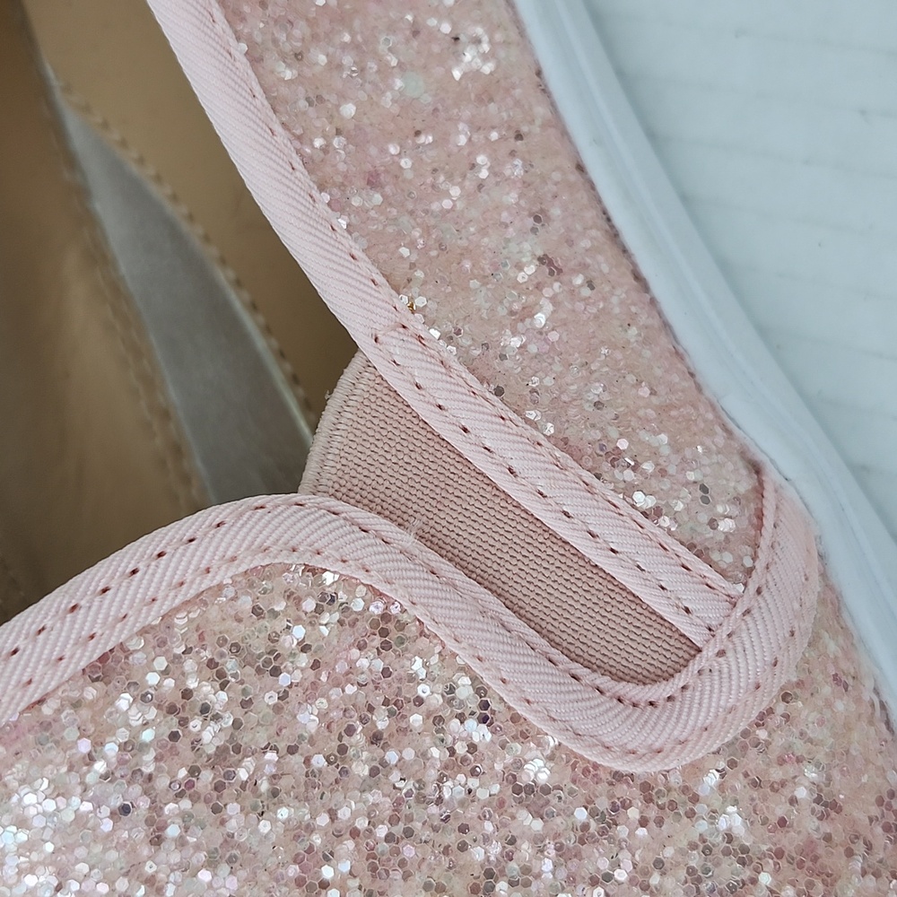 NWOT FEVERSOLE SLIP-ON GLITTER SNEAKERS - Picture 6 of 12